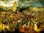 vagen till golgata Pieter Bruegel